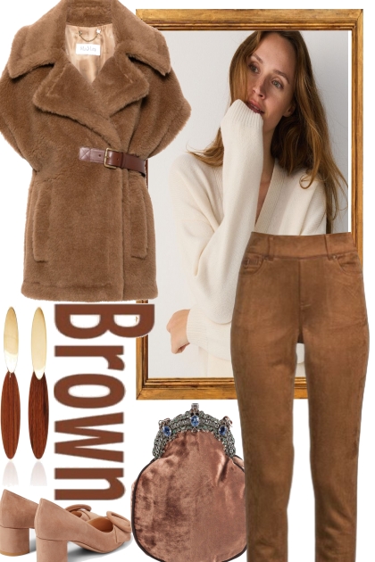 --- BROWN- Combinaciónde moda