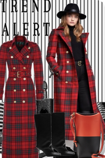 TREND ALERT ... PLAIDS- Kreacja