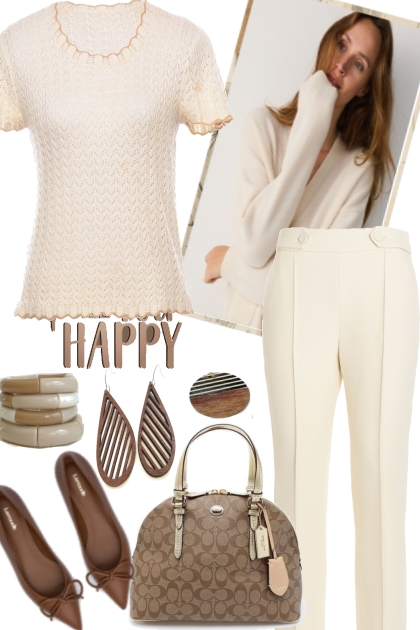 HAPPY WITH  WHITES..- Combinazione di moda