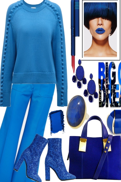 ALWAYS THE    BLUES- Combinazione di moda