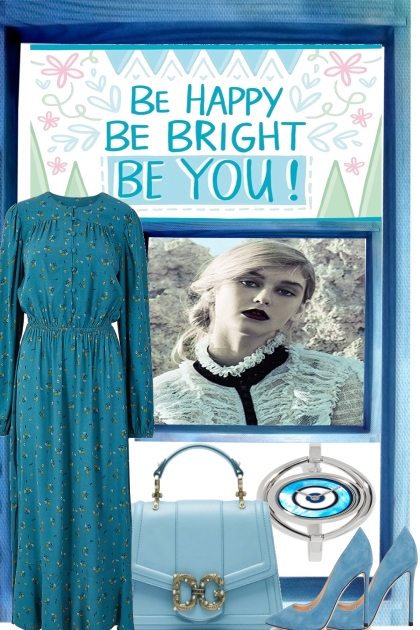 PRETTY IN AQUA   COLORS- Combinazione di moda