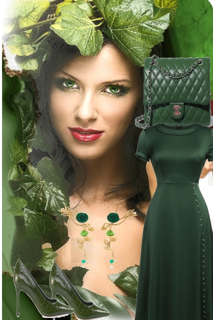 GREEN ..--- Fashion set