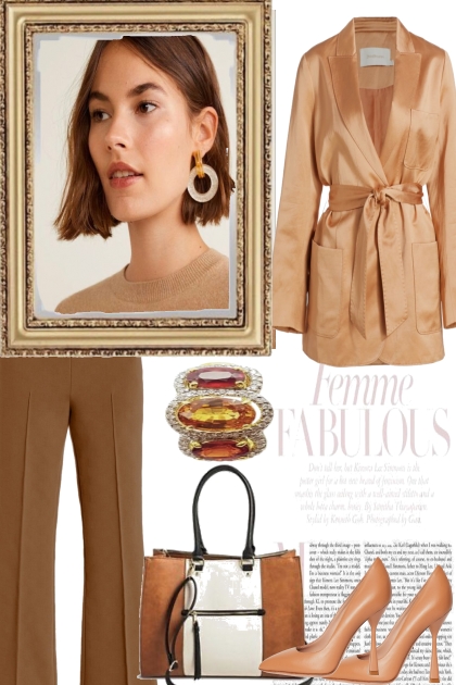 PEACHY. FALL- Combinazione di moda