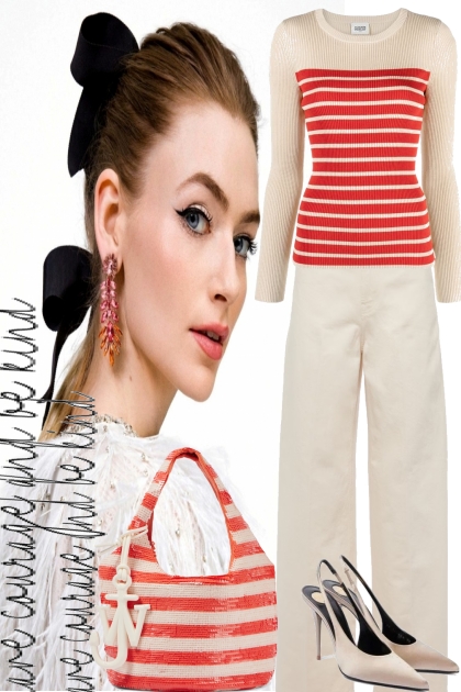 -- SOME STRIPES- Fashion set