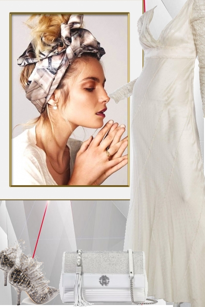 PRETTY IN   WHITE - Combinazione di moda