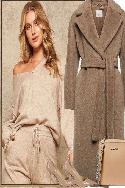 COZY COAT??- combinação de moda