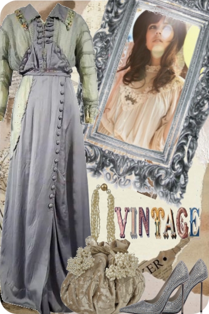 MOTTO PARTY .  -- VINTAGE- Fashion set