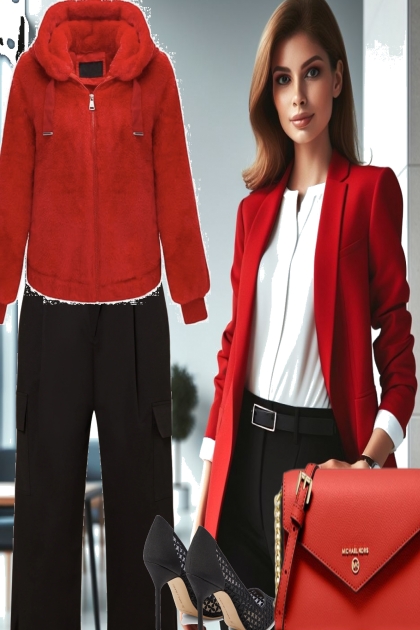 WARM JACKET FOR FALL . .. . . .- Combinaciónde moda