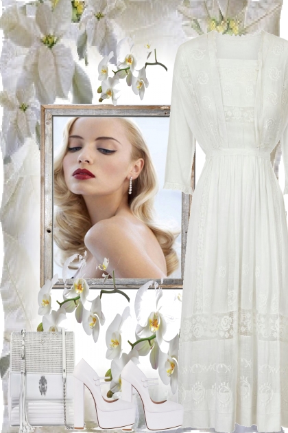 WHITE FOR THE BRIDE - Fashion set