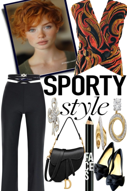 SPORTY STYLE.  . .