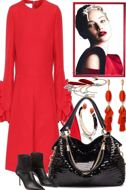 ELEGANT IN RED.. . .  .