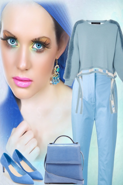 GET THE BLUES MY DEAR IT´S MONDAY- Combinaciónde moda