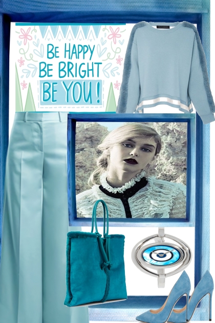 JUST -AQUA COLORS.. - Fashion set