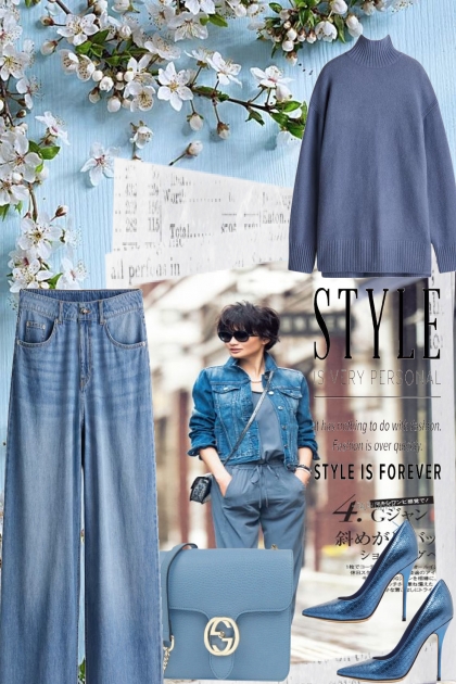 -- JEANS IN THE CITY - Combinaciónde moda