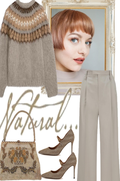 NATURAL SPORTY ELEGANT- Fashion set