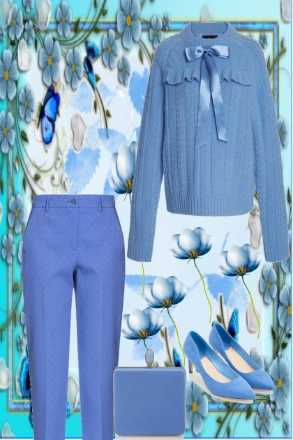 !! BLUES- Fashion set