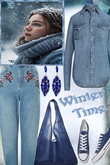 - WINTER TIME- combinação de moda