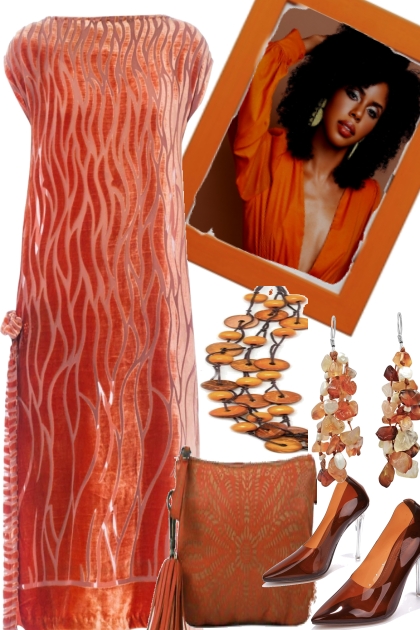 ORANGE IS HAPPY COLOR ((9- Combinazione di moda