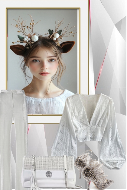 WHITE WINTER...- Combinazione di moda