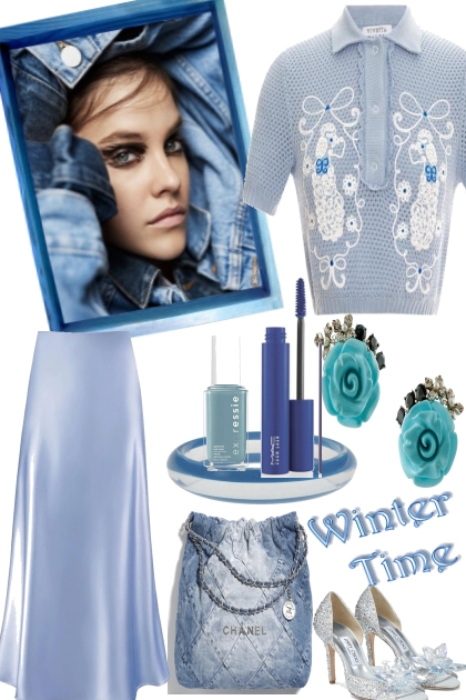 . WINTER BLUES. - Fashion set