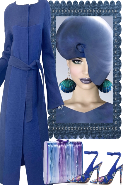 chic with the city blues- Fashion set