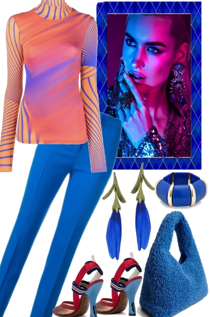 JUST SOME.. -- BLUES- Combinazione di moda