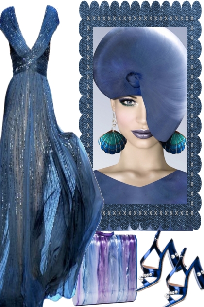 night blues. .. . --- Combinazione di moda