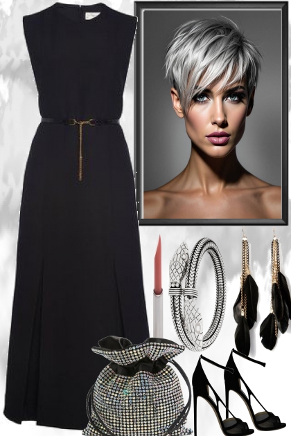 ::: black dress