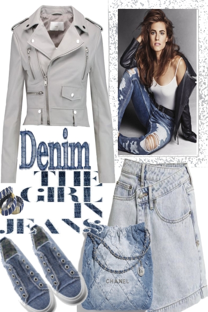 denim and leather?