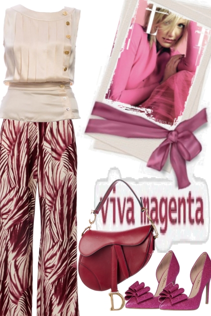 SPRING   IN MAGENTA