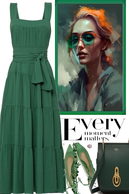 WEAR GREEN..)