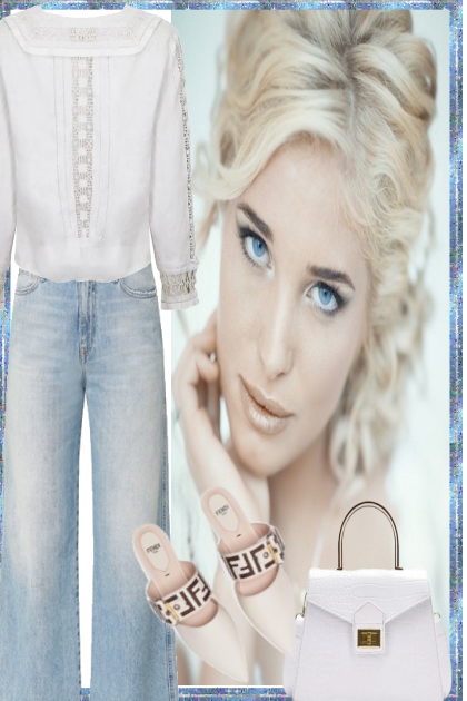 ELEGANT IN JEANS. -- -9