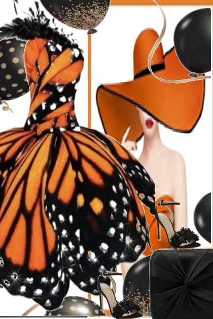 ORANGE AND BLACK==