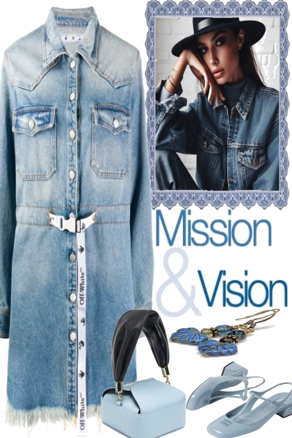 DENIM DRESS 989