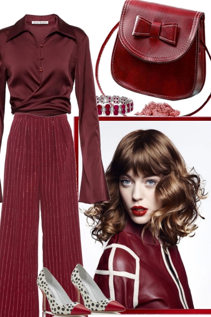 DARK RED . .-