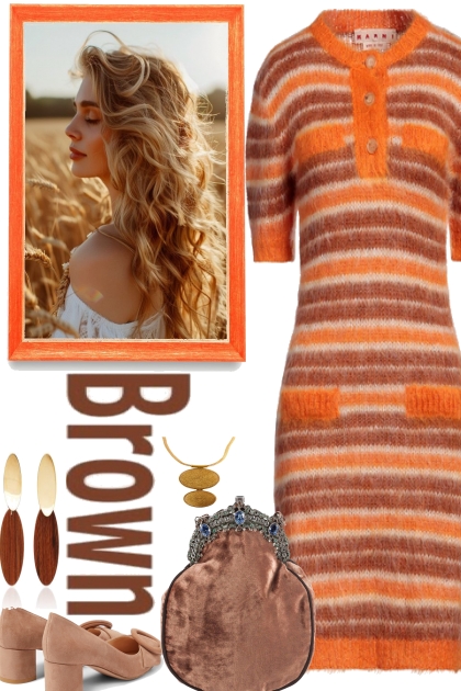 ORANGE . AND  . BROWN