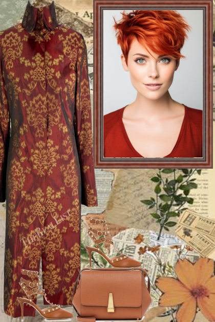 PATTERN ..- DRESS