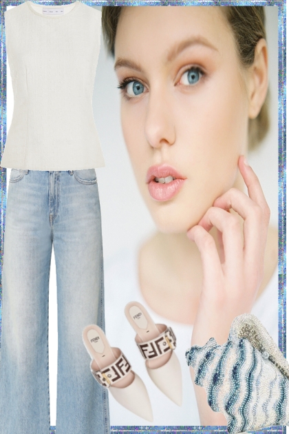 comfy in jeans.. ..-