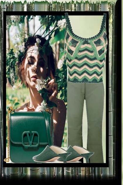 summer in - green 