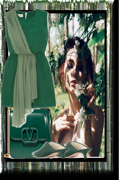 PRETTY -- IN GREEN 
