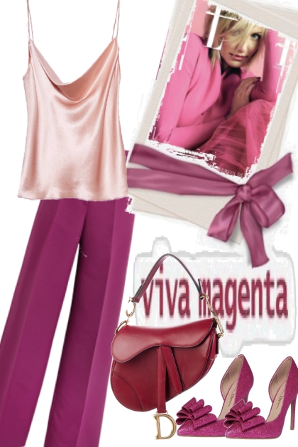 magenta rose 9