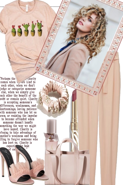 --  . peach