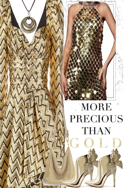 gold, ready for the party.. 99