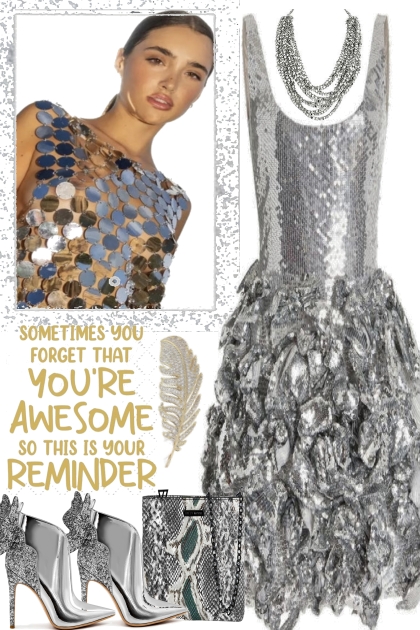 ELEGANT IN .. SILVER.