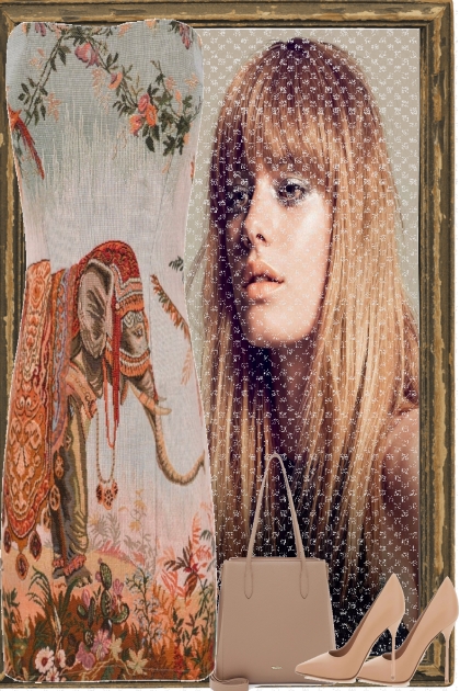 ELEPHANT .. DRESS.. 