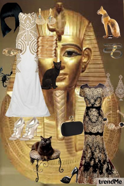 egypt before and now- Combinazione di moda