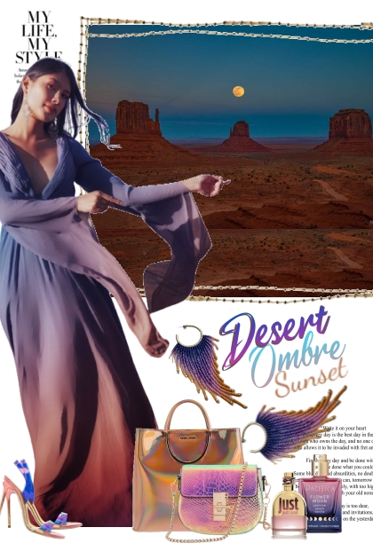 Desert Ombre Sunset