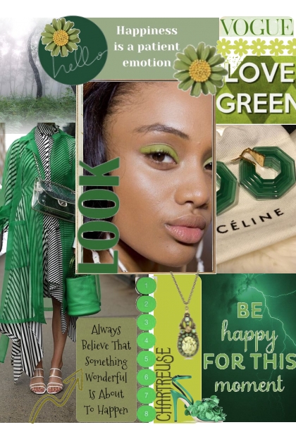 L♡VE GREEN- Combinazione di moda