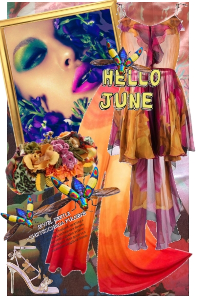 Jewel Beetle - Hello June!