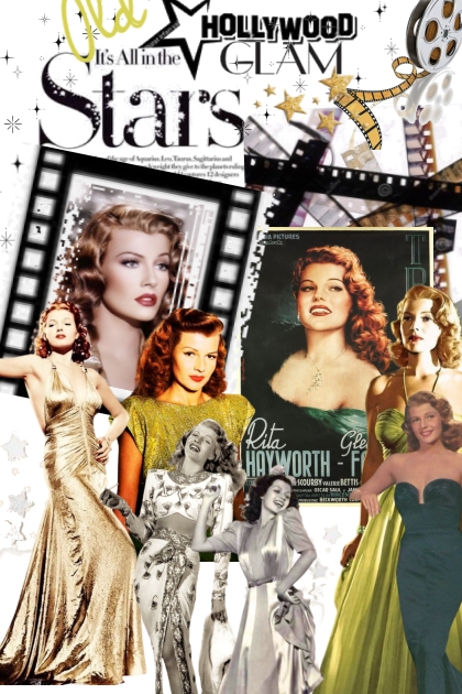 Old Hollywood Glam - Rita Hayworth